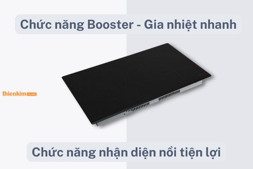 Bếp điện từ Hafele HC-M773D 536.61.705 tiện ích