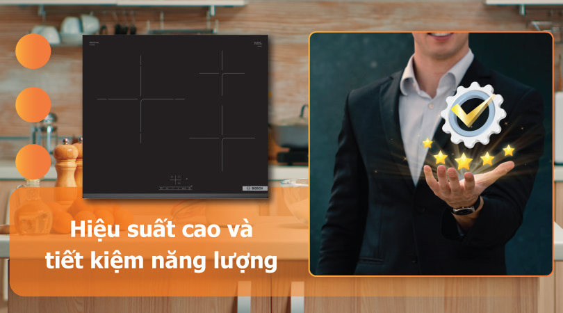 Hiệu suất của Bosch HMH.PUJ63KBB5E Series 4
