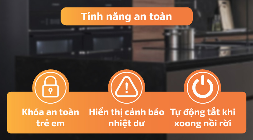 Tính năng an toàn của Hafele HC-IF77D 536.61.665