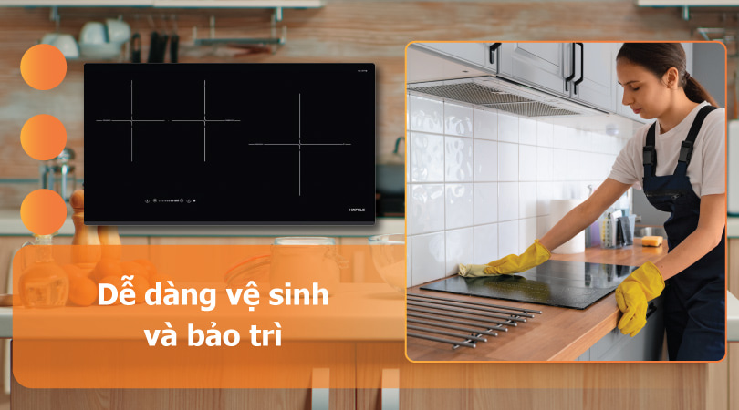 Hafele HC-IF77D 536.61.665 - Dễ dàng vệ sinh