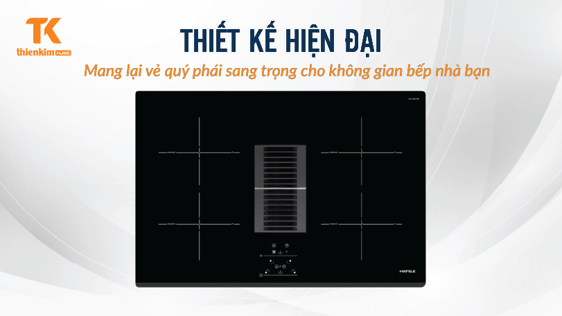 Thiết kế hiện đại Bếp từ kết hợp hút mùi Hafele HC-IHH77D 536.61.655