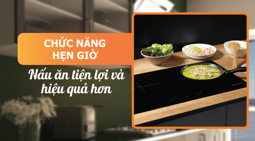 Bếp từ Malloca MH-732EI - Hẹn giờ