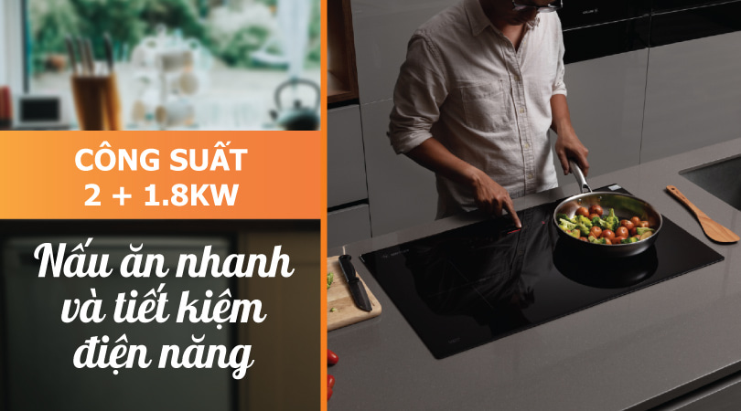 Công suất của bếp từ Malloca MI 732 SL