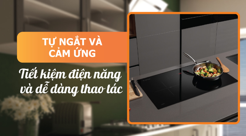 Bếp từ Malloca MI 732 SL - Tự ngắt và cảm ứng