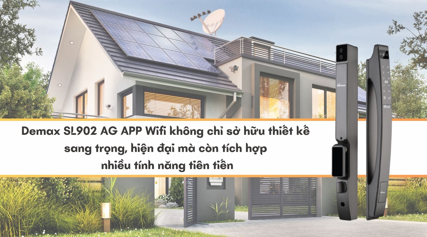 Tính năng ưu việt của khóa Demax SL902 AG APP Wifi Remote