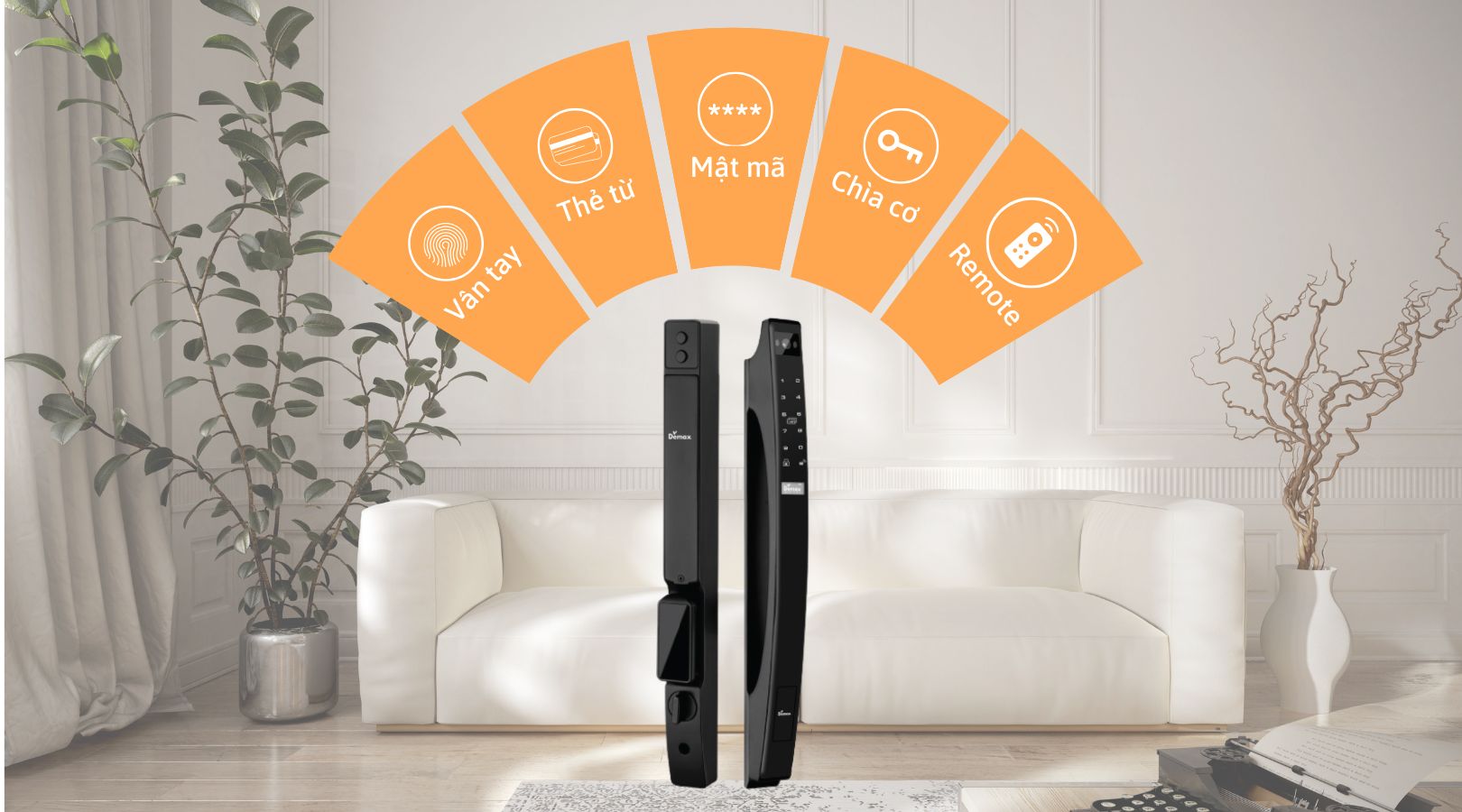 Demax SL902 BL APP Wifi Remote có những cách thức mở khóa nào?