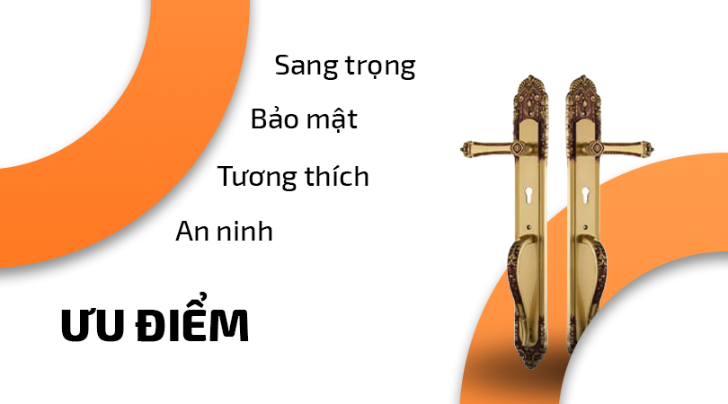 Ưu điểm của Demax CL805B BRASS 24K