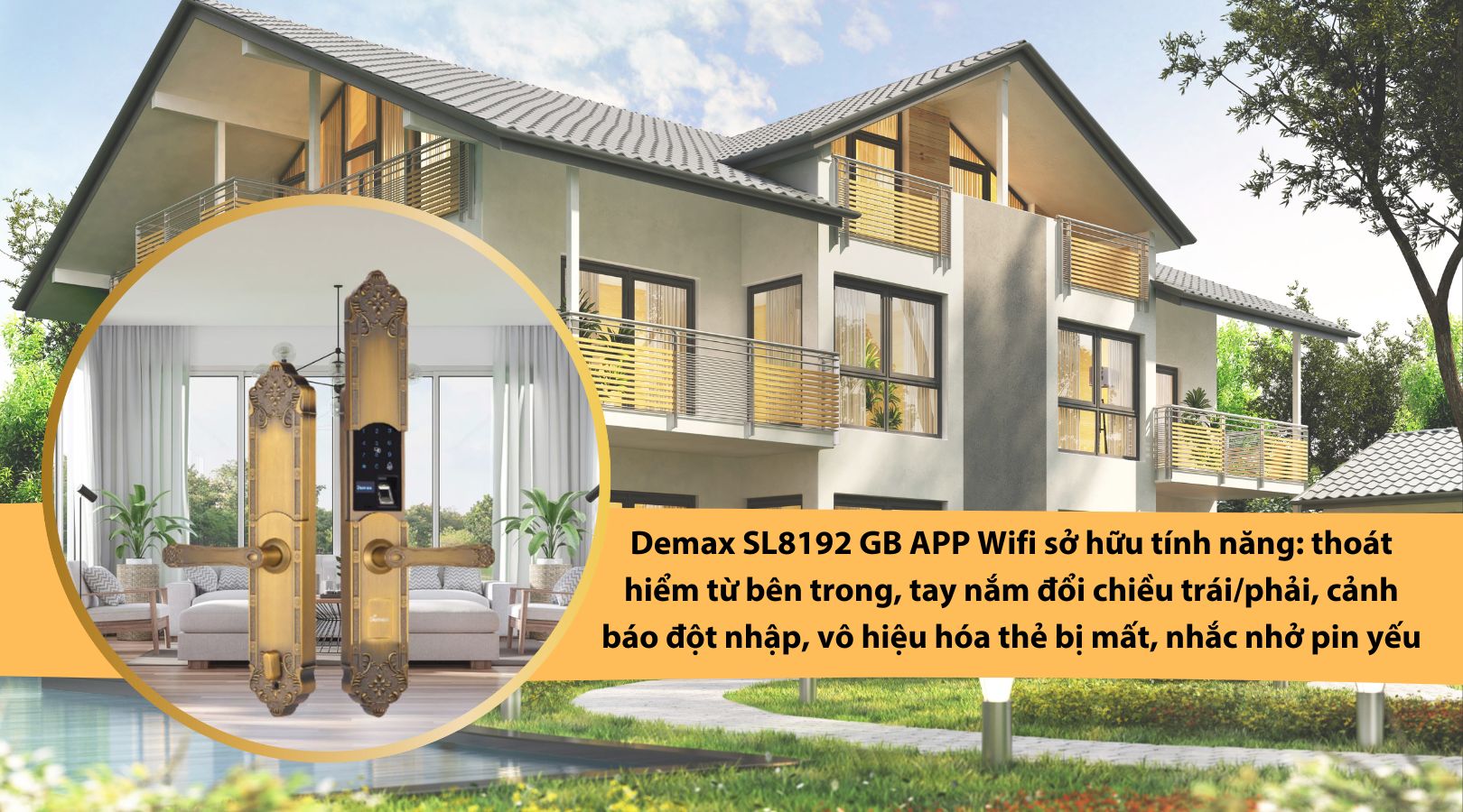 Một số tính năng hiện đại khác của Demax SL8192 GB APP Wifi