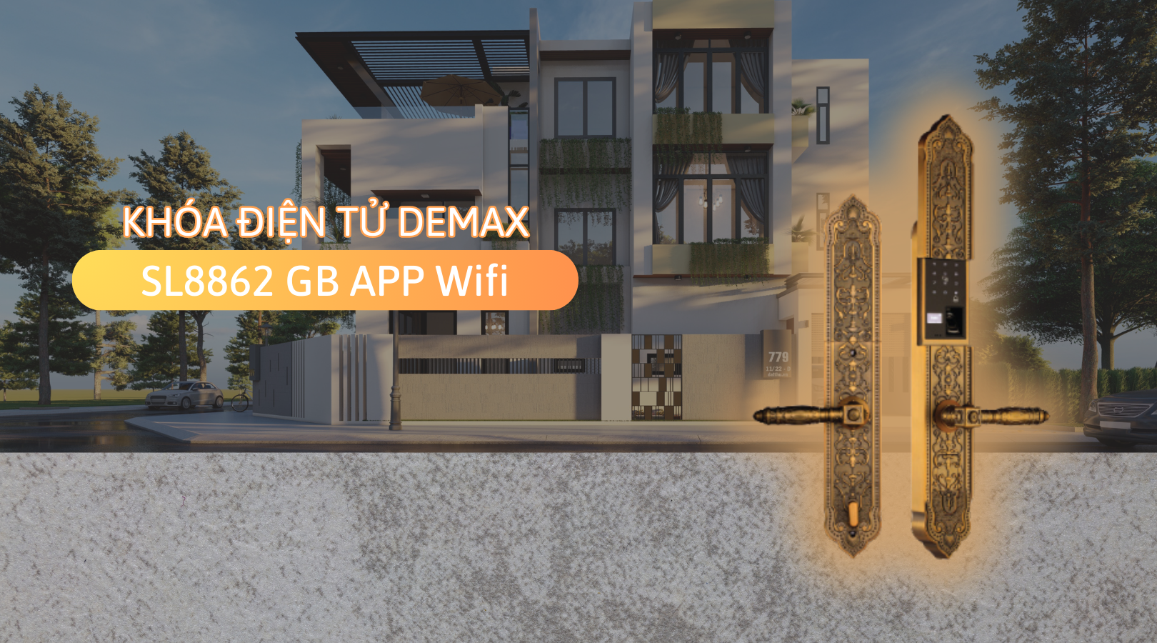 Thiết kế nổi bật của Demax SL8862 GB APP Wifi