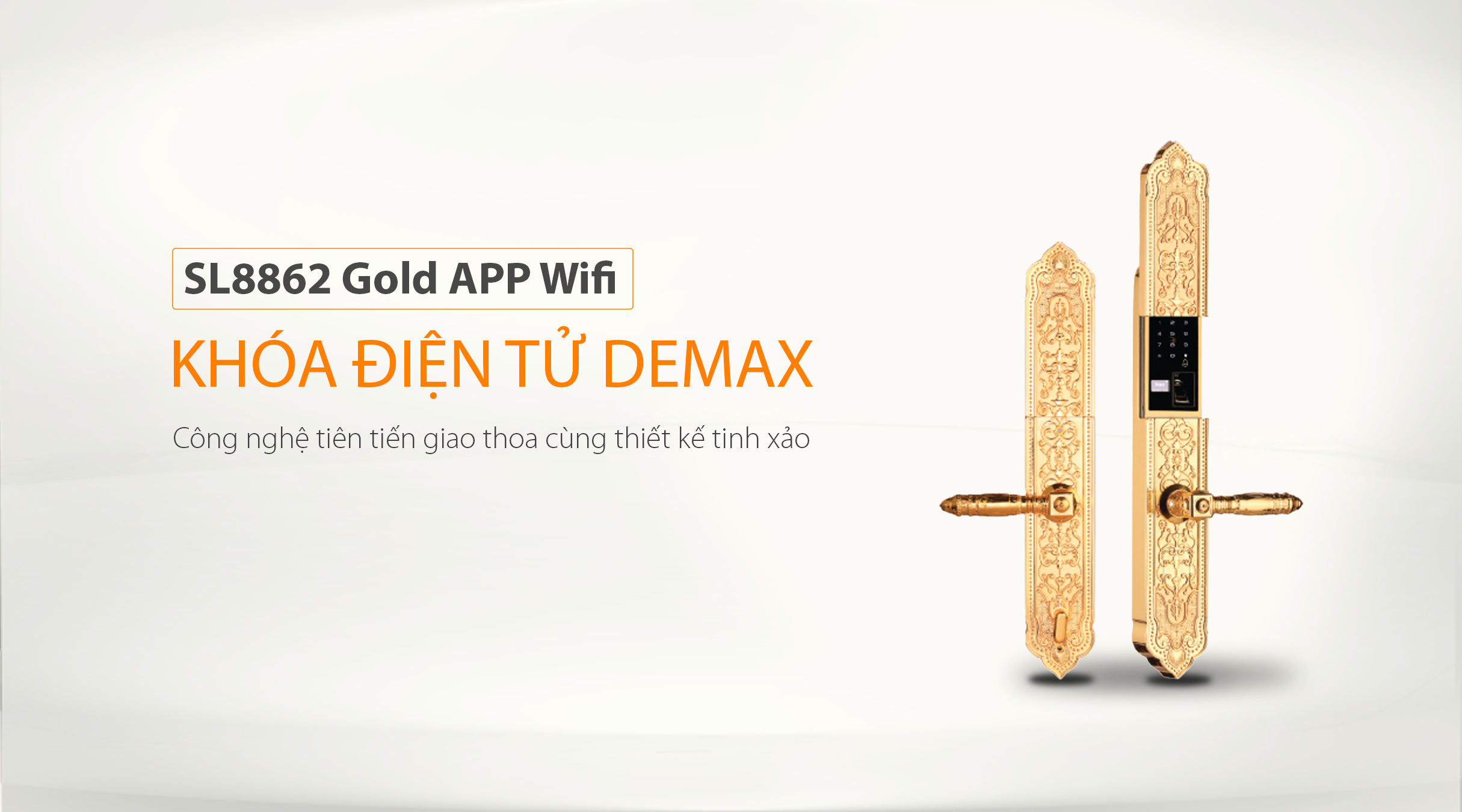 Thiết kế nổi bật của Demax SL8862 Gold APP Wifi