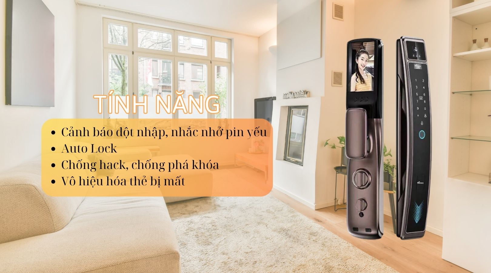 Tính năng ưu việt của Demax FACE ID-3D SL918 AC APP WIFI