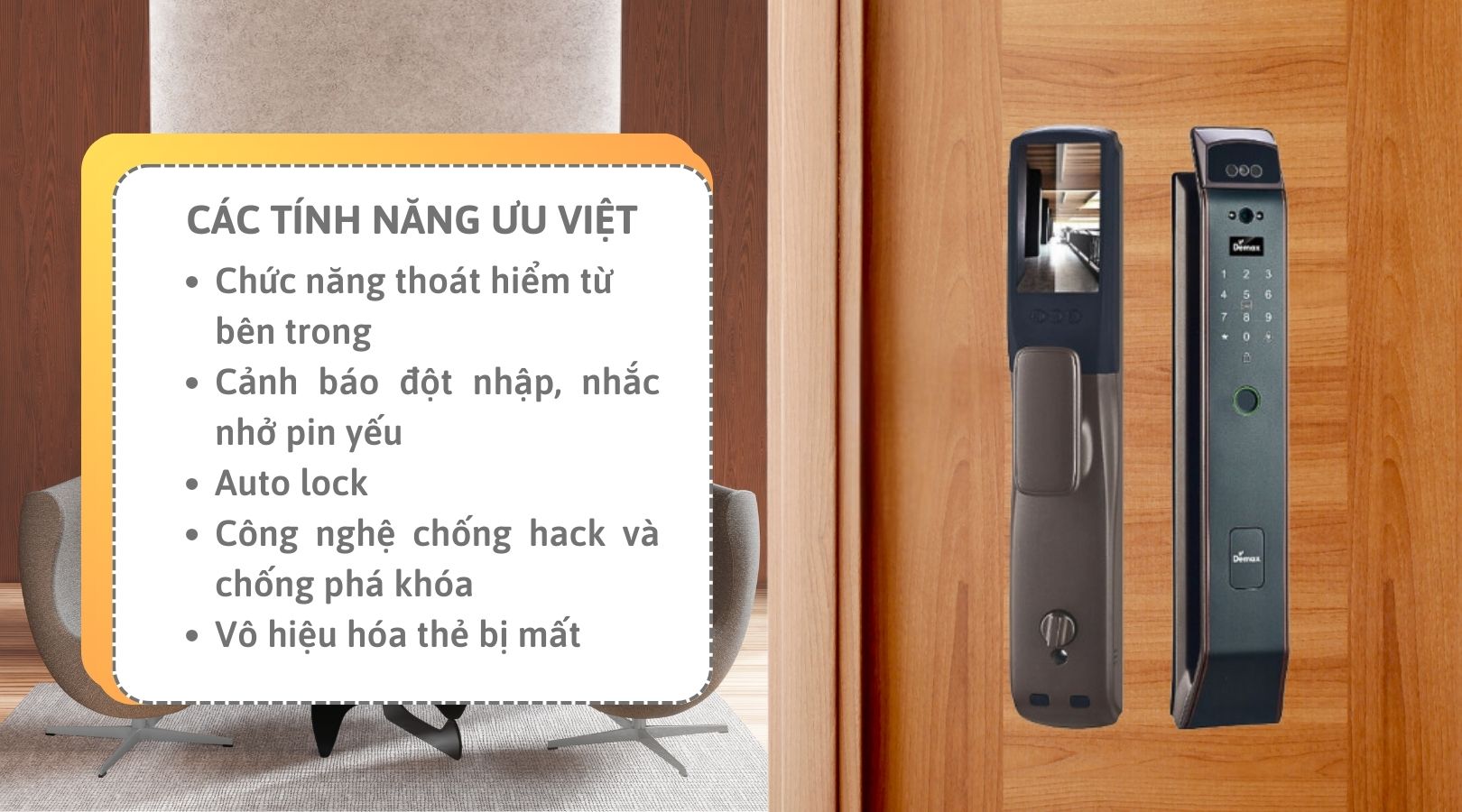 Một số ưu điểm của Demax FACE ID-3D SL919 AC APP WIFI REMOTE