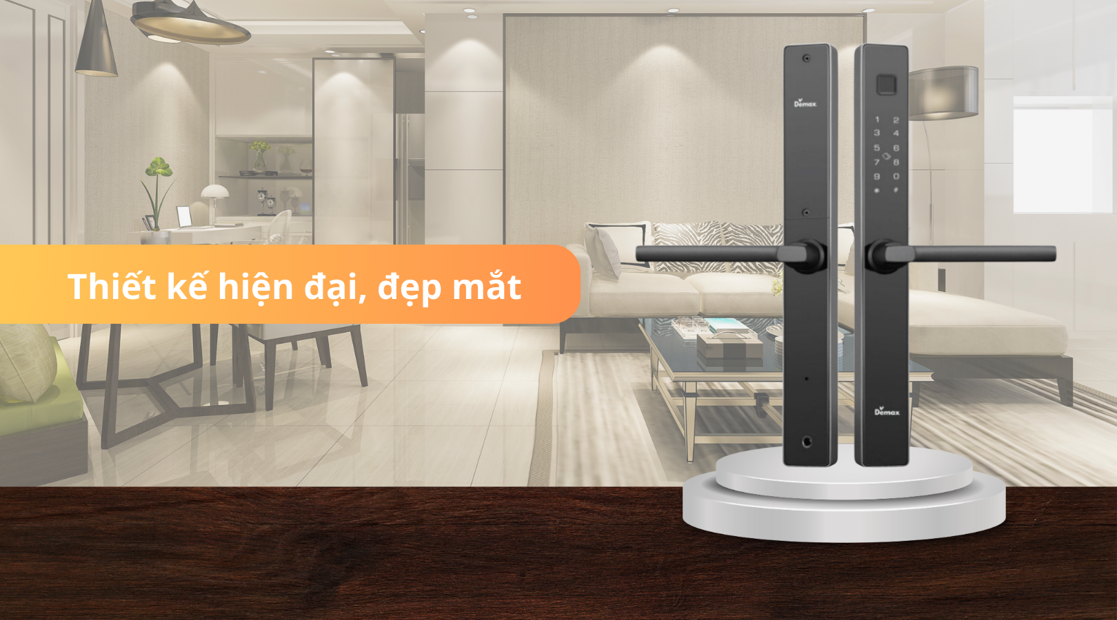 Khóa thông minh chống nước Demax SL-C102 AG