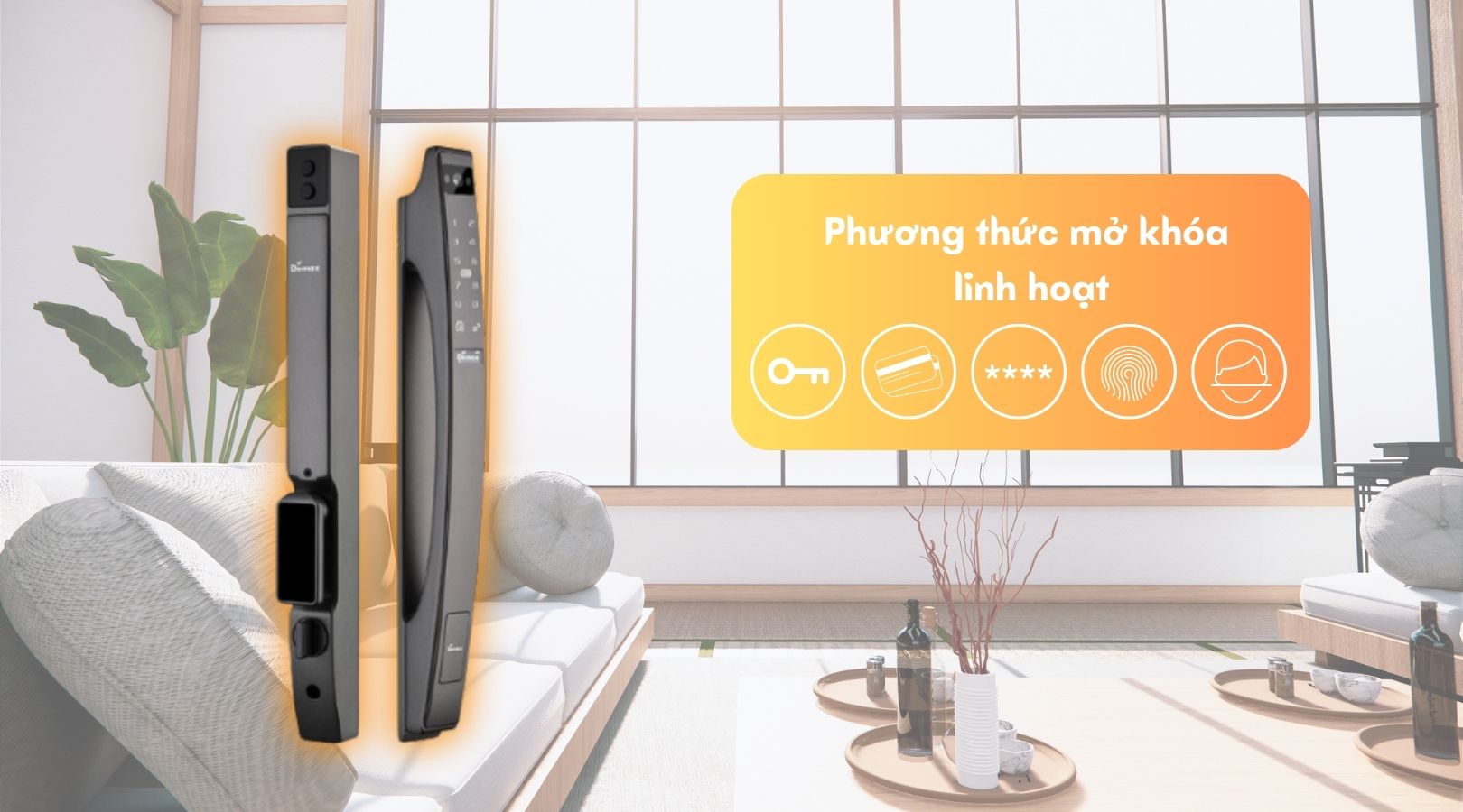 Cách thức mở khóa ưu việt của Demax SL902 GS APP WIFI