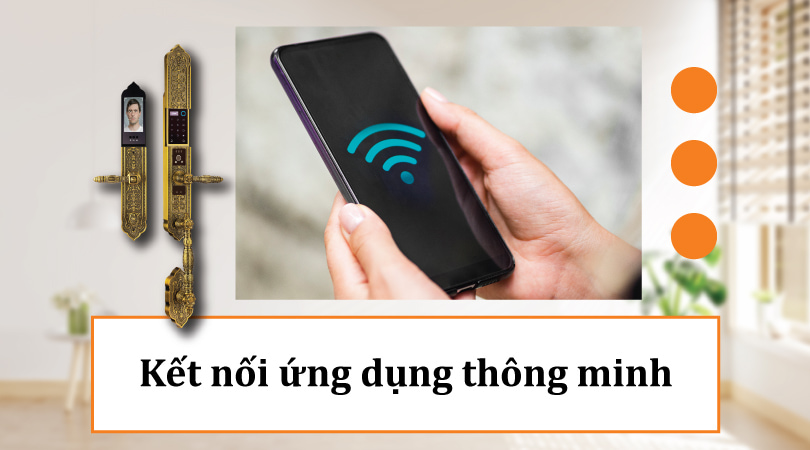 Demax SL988 GB Brass App Wifi - Kết nối ứng dụng thông minh