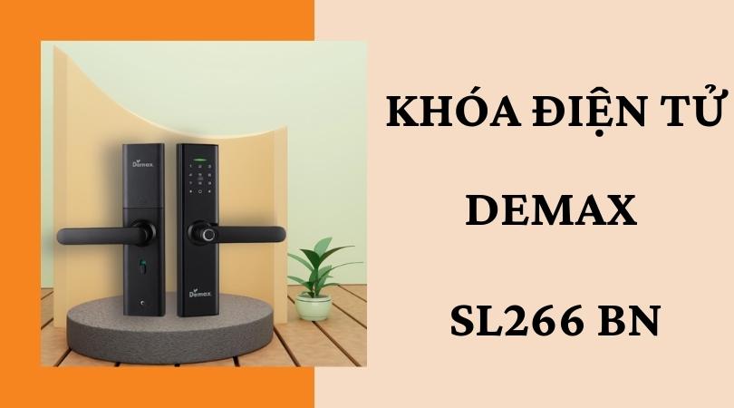Khóa điện tử Demax SL266 BN