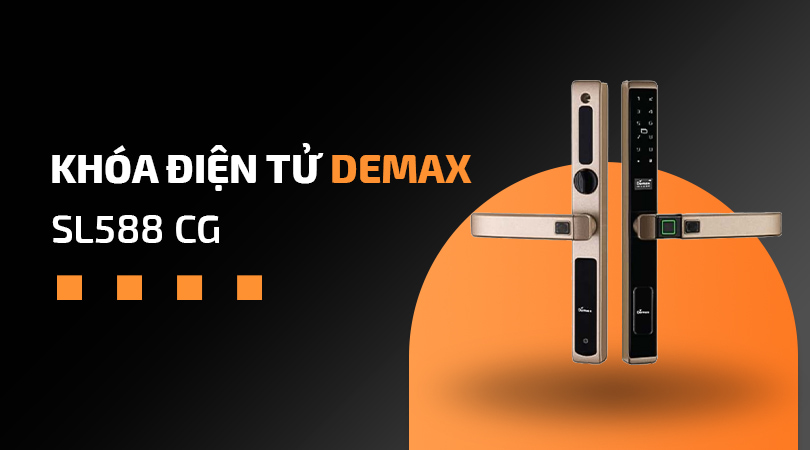 Khóa điện tử Demax SL588 CG