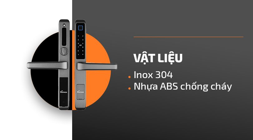 Demax SL606 AG App Wifi - Vật liệu chất lượng