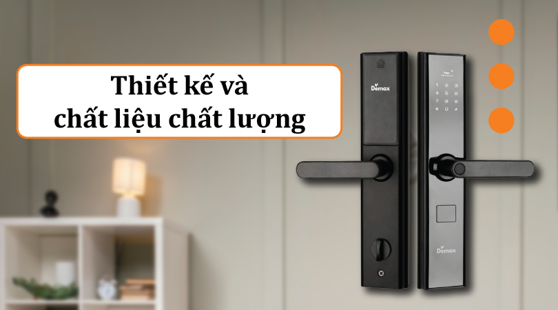 Demax SL638 BN - Thiết kế và chất liệu chất lượng