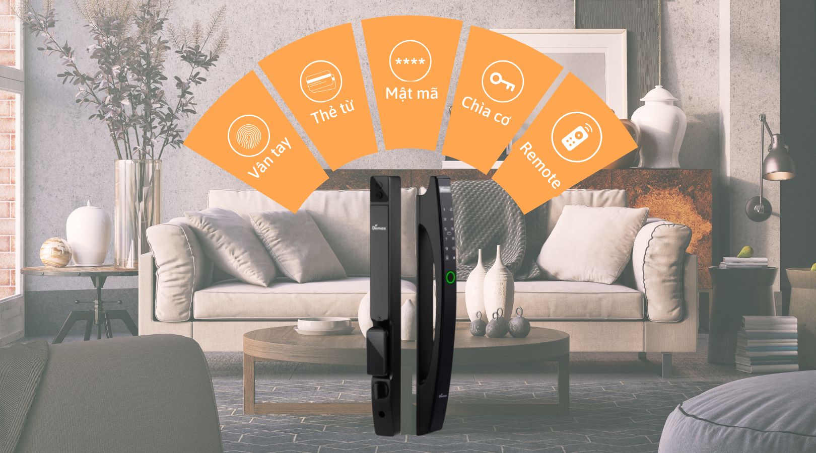 Khóa điện tử Demax SL802 BL Remote mang đến sự tiện lợi và an tâm tuyệt đối với hệ thống mở khóa đa phương thức