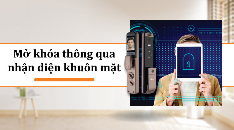 Demax SL916 CB App Wifi - Mở khóa qua nhận diện khuôn mặt
