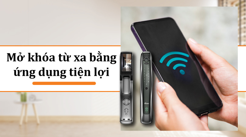 Demax SL920 GS App Wifi - Mở khóa từ xa bằng ứng dụng