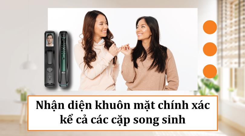 Demax SL930 DG - Nhận diện khuôn mặt chính xác