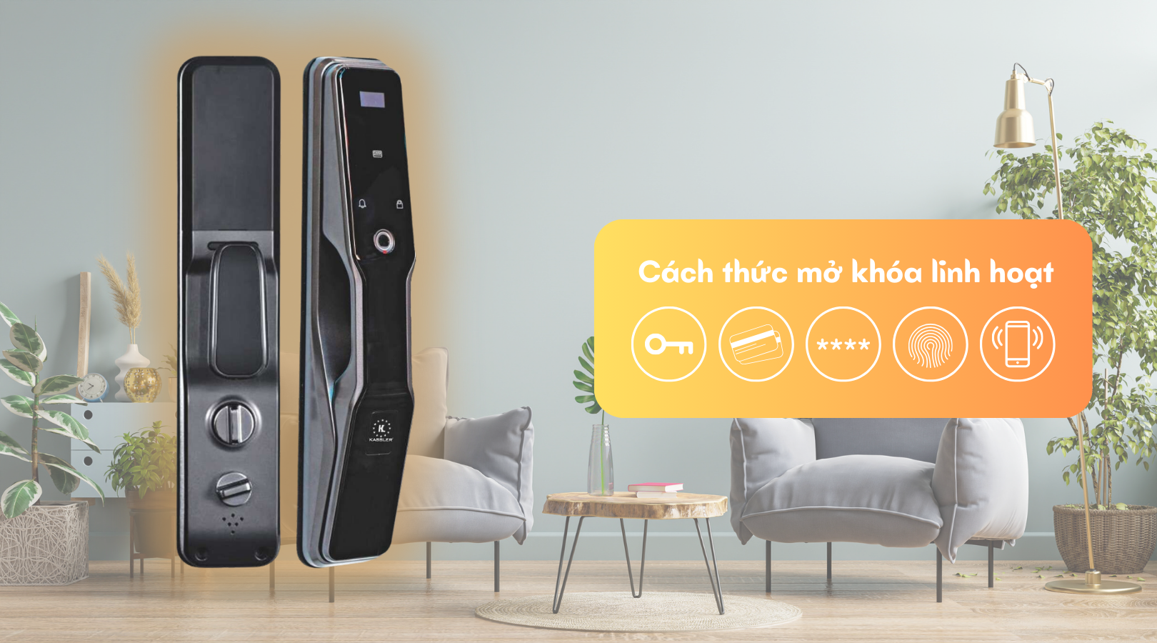 Cách thức mở khóa linh hoạt