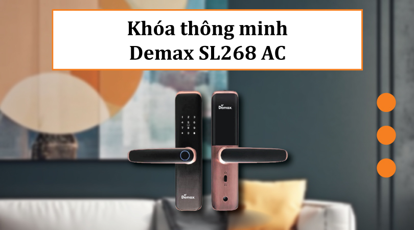 Khóa thông minh Demax SL268 AC