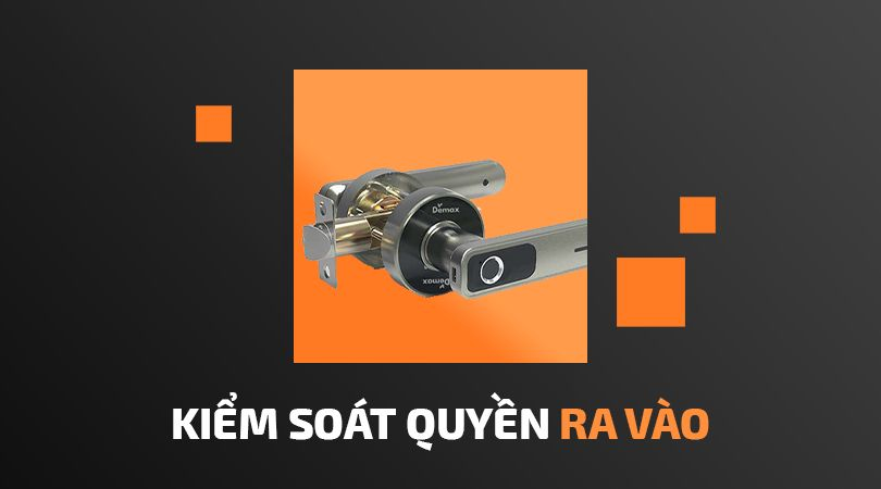 Demax SL107 - Kiểm soát quyền ra vào