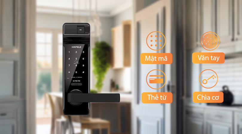 Những công nghệ nổi bật của khóa điện tử Hafele EL7700-TCS 912.05.583