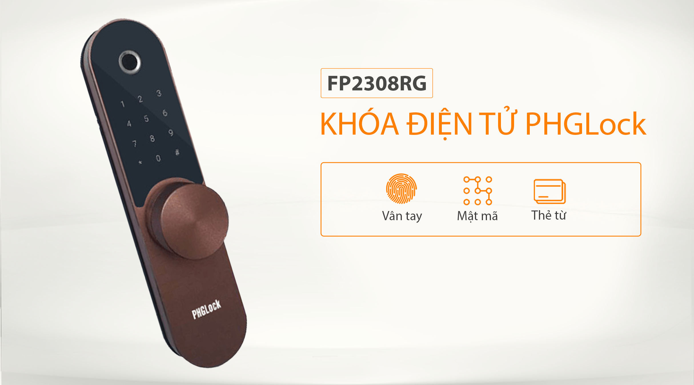 Cách thức mở khóa thông minh, đa dạng