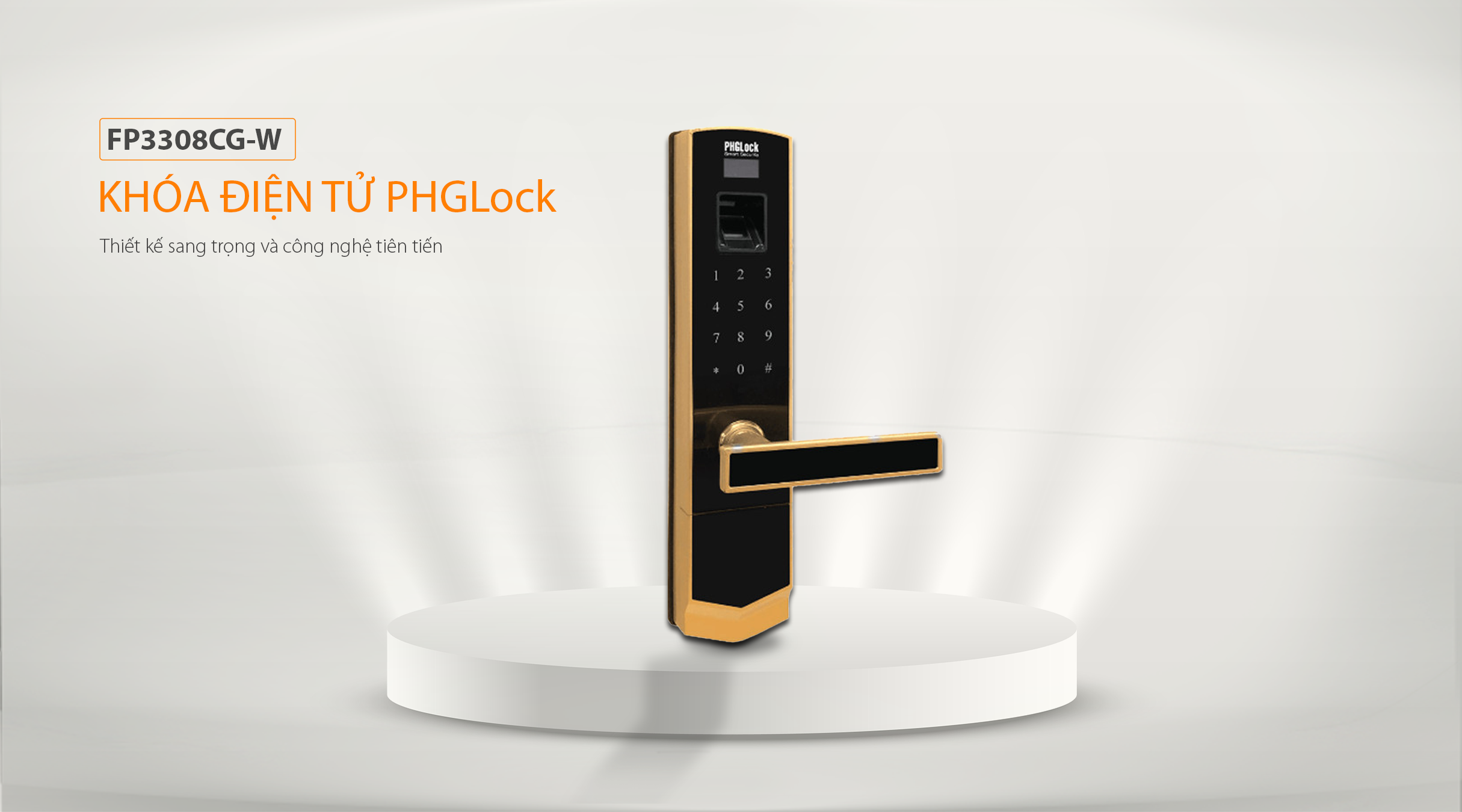 Tính năng cơ bản của PHGlock FP3308CG-W