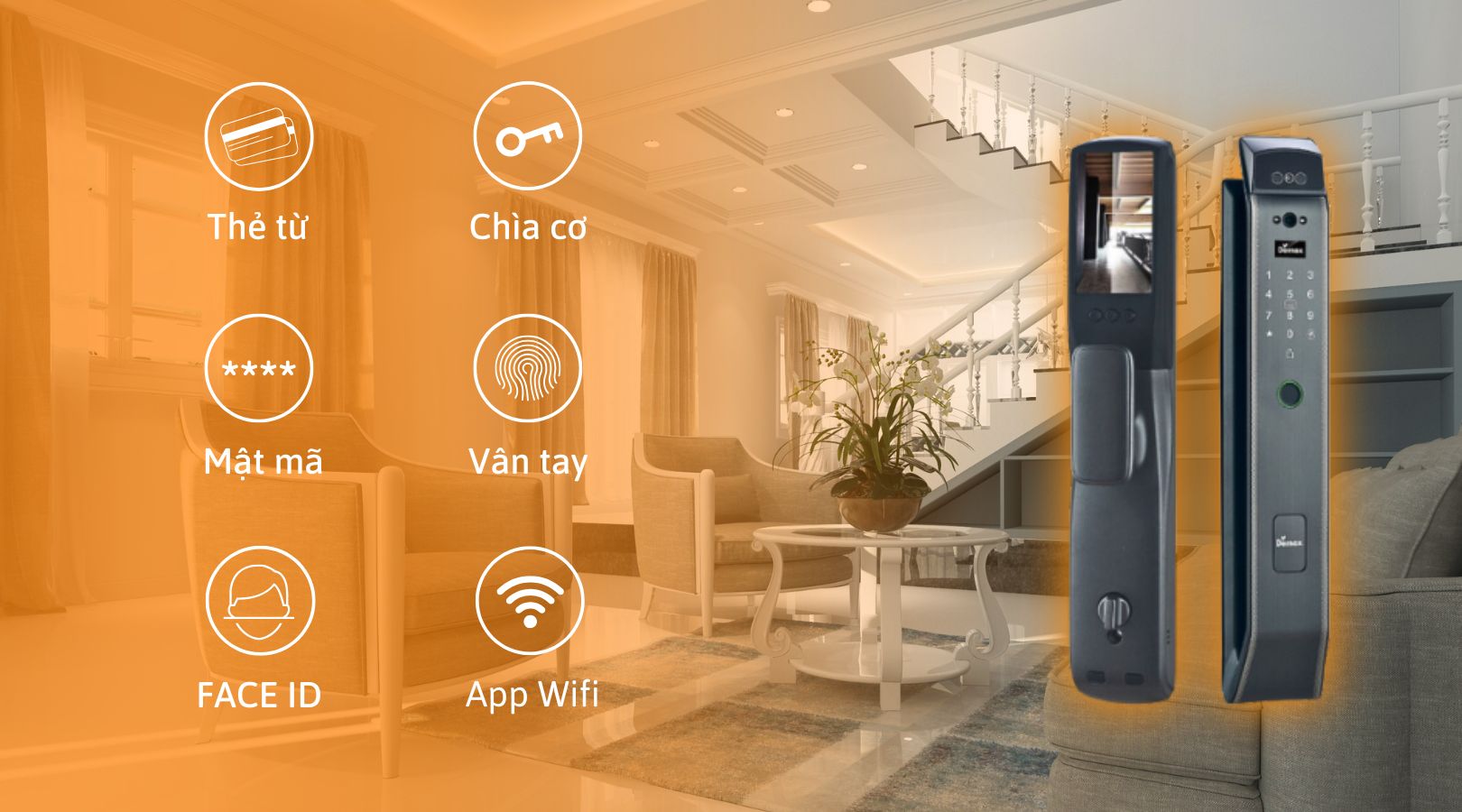 Demax SL919 MG APP Wifi có những tính năng mở khóa nào?