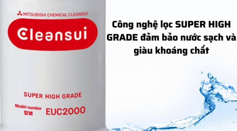 Công nghệ SUPER HIGH GRADE đáng tin cậy