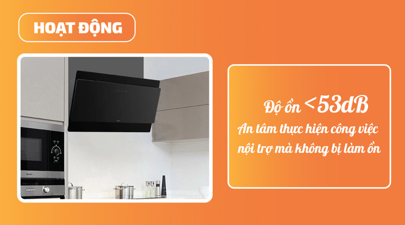Malloca MC 7086HS độ ồn