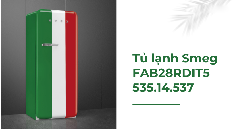 Hình ảnh Tủ lạnh Smeg FAB28RDIT5 535.14.537