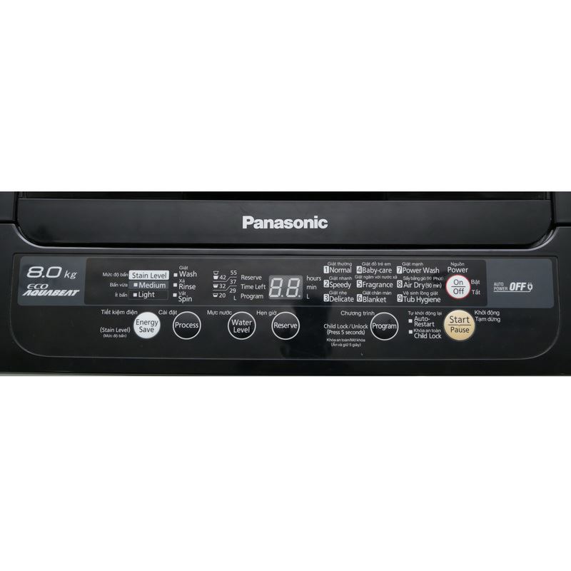 ảnh sản phẩm Máy giặt Panasonic 8.0 kg NA-F80G5HRV