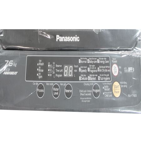 ảnh sản phẩm Máy giặt Panasonic 7.6 kg NA-F70B3