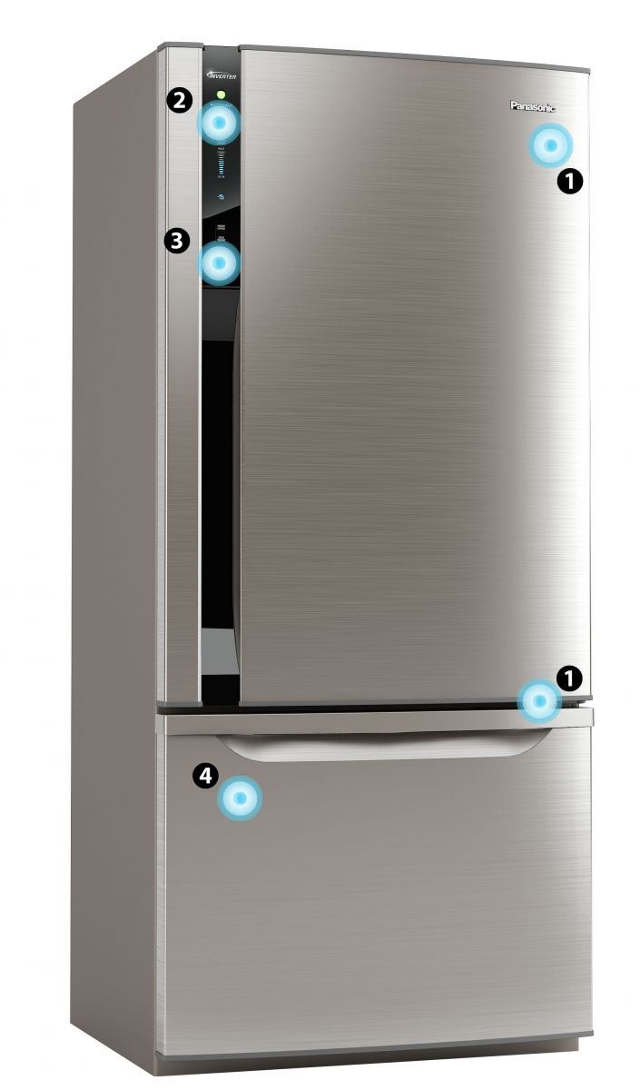 ảnh sản phẩm Tủ lạnh Panasonic 602L NR-BY602XSVN