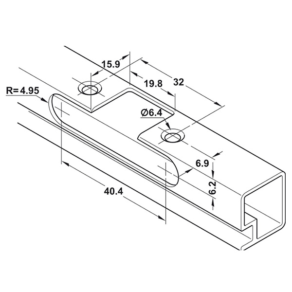 ảnh sản phẩm Bản lề âm trùm ngoài Hafele 329.17.600