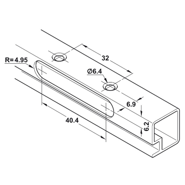 ảnh sản phẩm Bản lề âm trùm ngoài Hafele 329.17.600