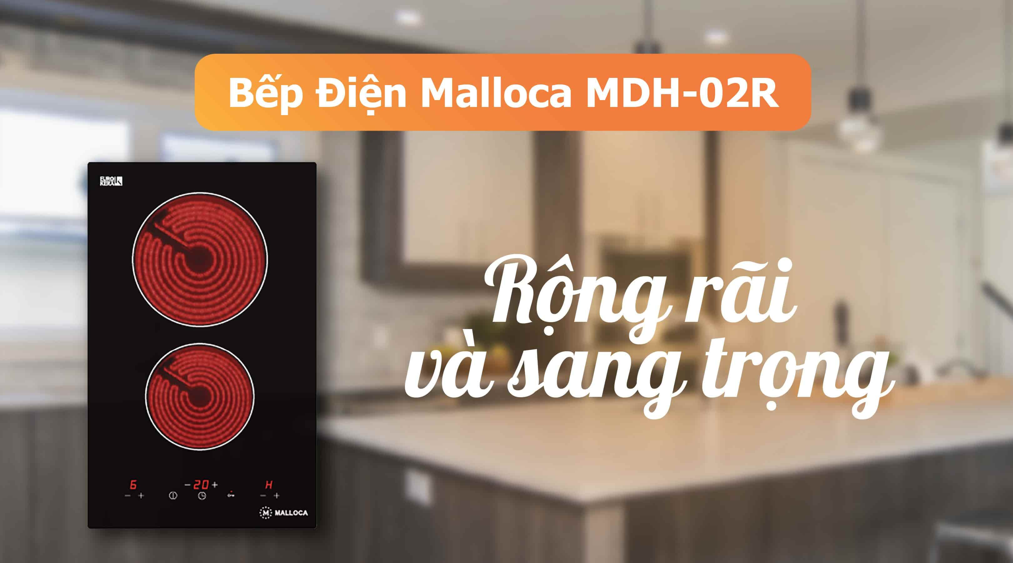 Bếp điện từ Domino Malloca MDH-02R