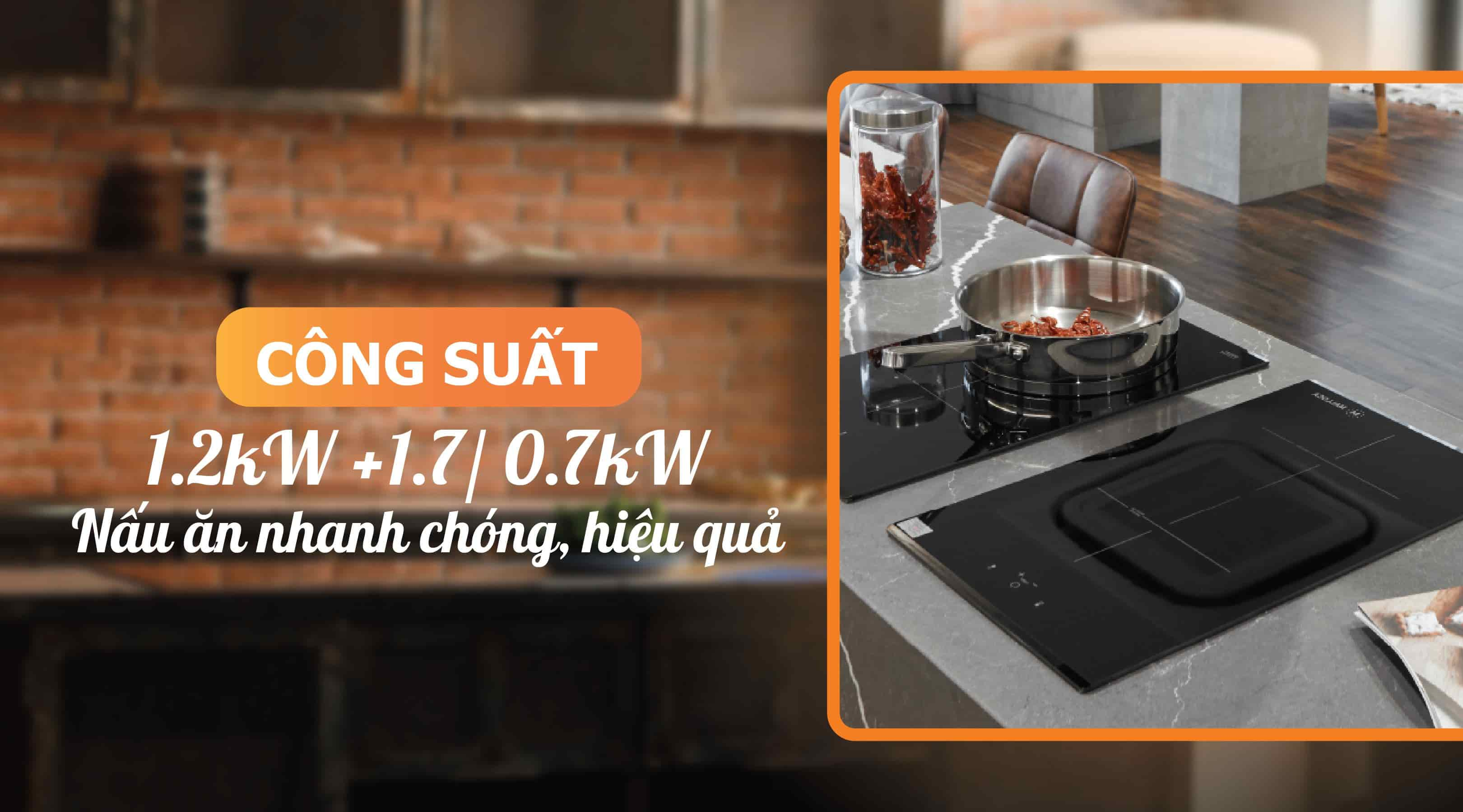 Công suất của bếp điện Domino Malloca MDR 302