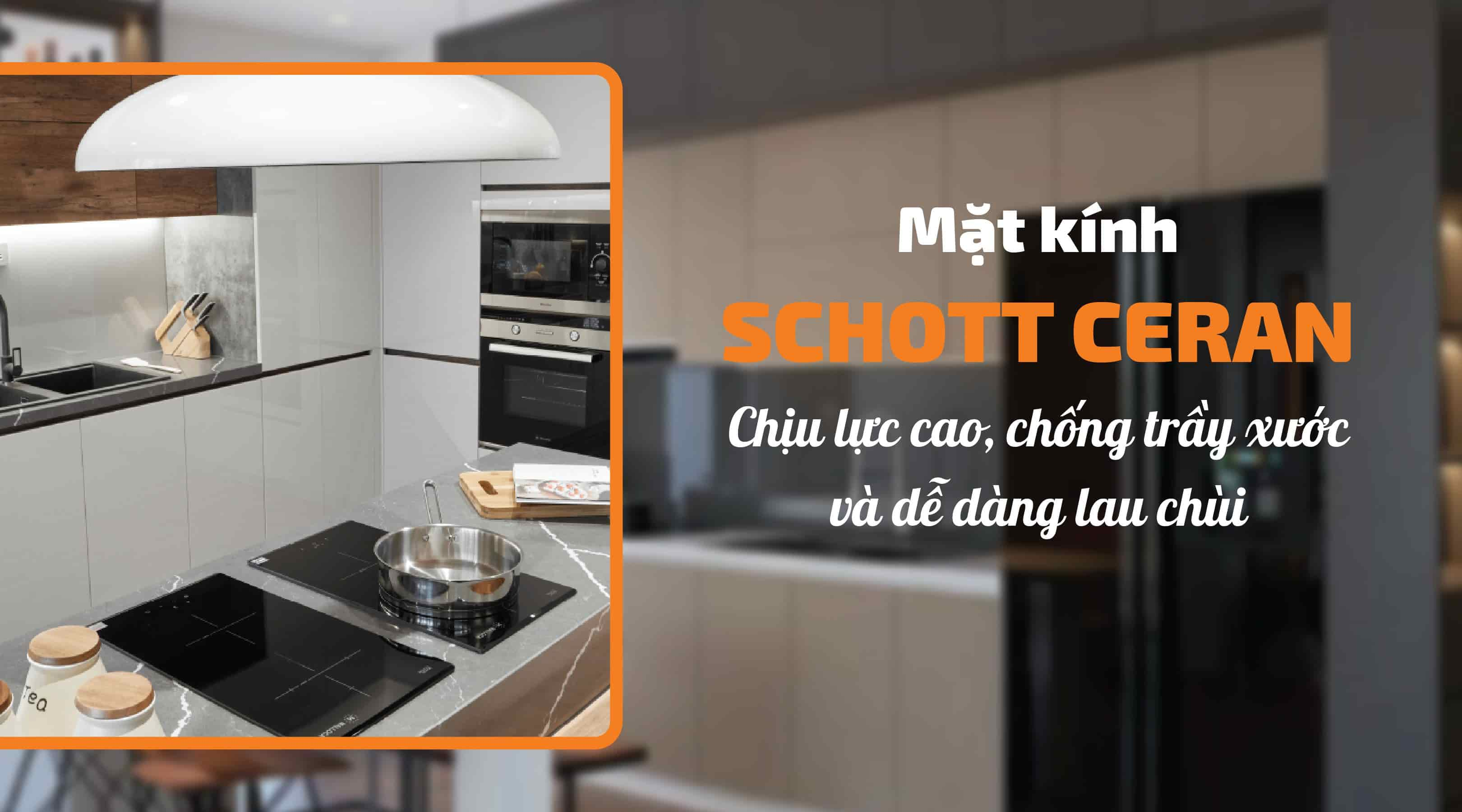 Bếp điện domino Malloca MDR 302 - Mặt kính Schott Ceran