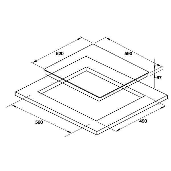 ảnh sản phẩm Bếp điện Hafele 536.01.781