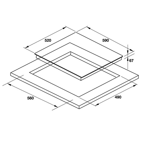 ảnh sản phẩm Bếp điện Hafele HC-R603P 536.01.741