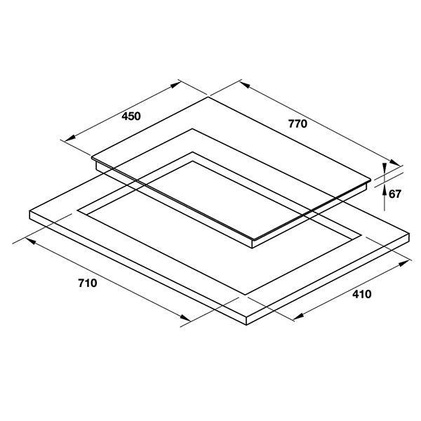 ảnh sản phẩm Bếp điện Hafele HC-R772D 536.61.685