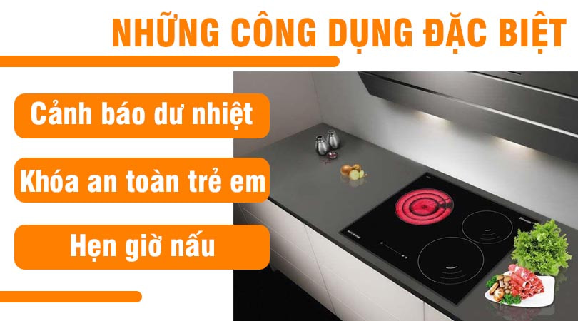 Công dung của bếp điện Malloca MH-03R