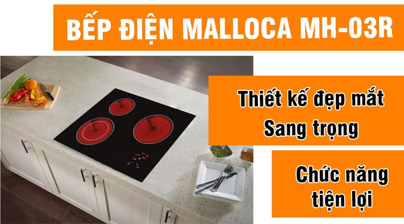 Bếp điện Malloca MH-03R